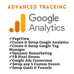 Set up google analytics Advanced Package Shopify experts, Google analytics, and Google tag manage, Etsy products import export- ZAK-DIGI Limited