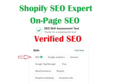 Perfect Shopify On-page SEO packs Shopify experts, Google analytics, and Google tag manage, Etsy products import export- ZAK-DIGI Limited