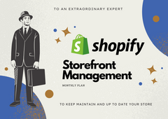 Monthly Subscription for Shopify storefront management Shopify experts, Google analytics, and Google tag manage, Etsy products import export- ZAK-DIGI Limited