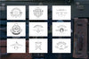 Image of Custom Hand-Drawn Vintage Beautiful Logo Design Shopify experts, Google analytics, and Google tag manage, Etsy products import export- ZAK-DIGI Limited